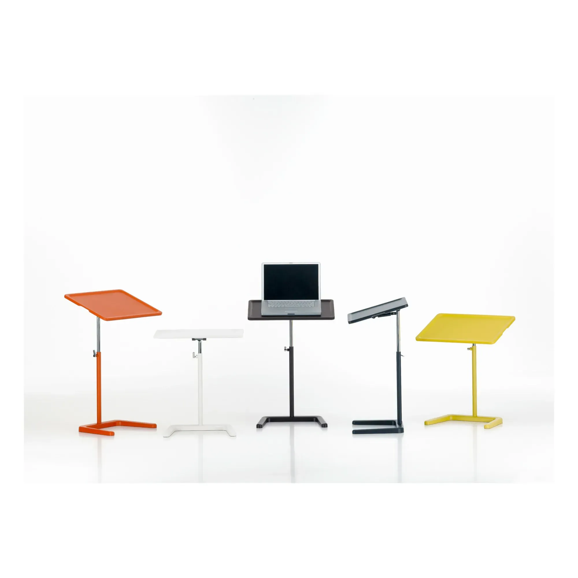 NesTable Adjustable Side Table - Dark, Steel alternate view