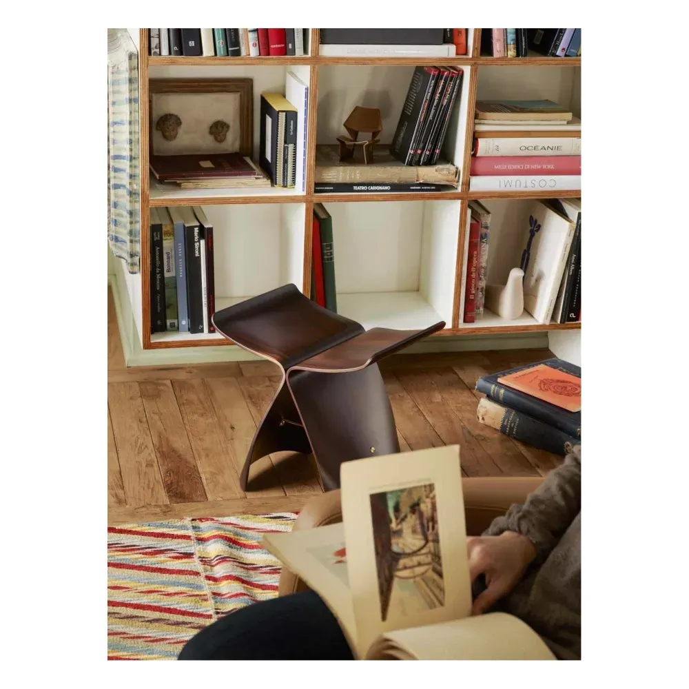 Sori Yanagi Butterfly Stool - Rosewood, Plywood alternate view