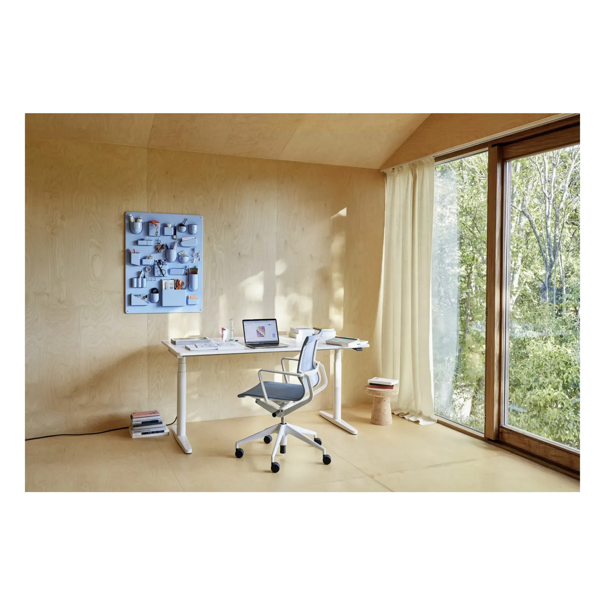 Uten.Silo RE I by Dorothee Becker Wall Organiser - Sky Blue, ABS Plastic alternate view