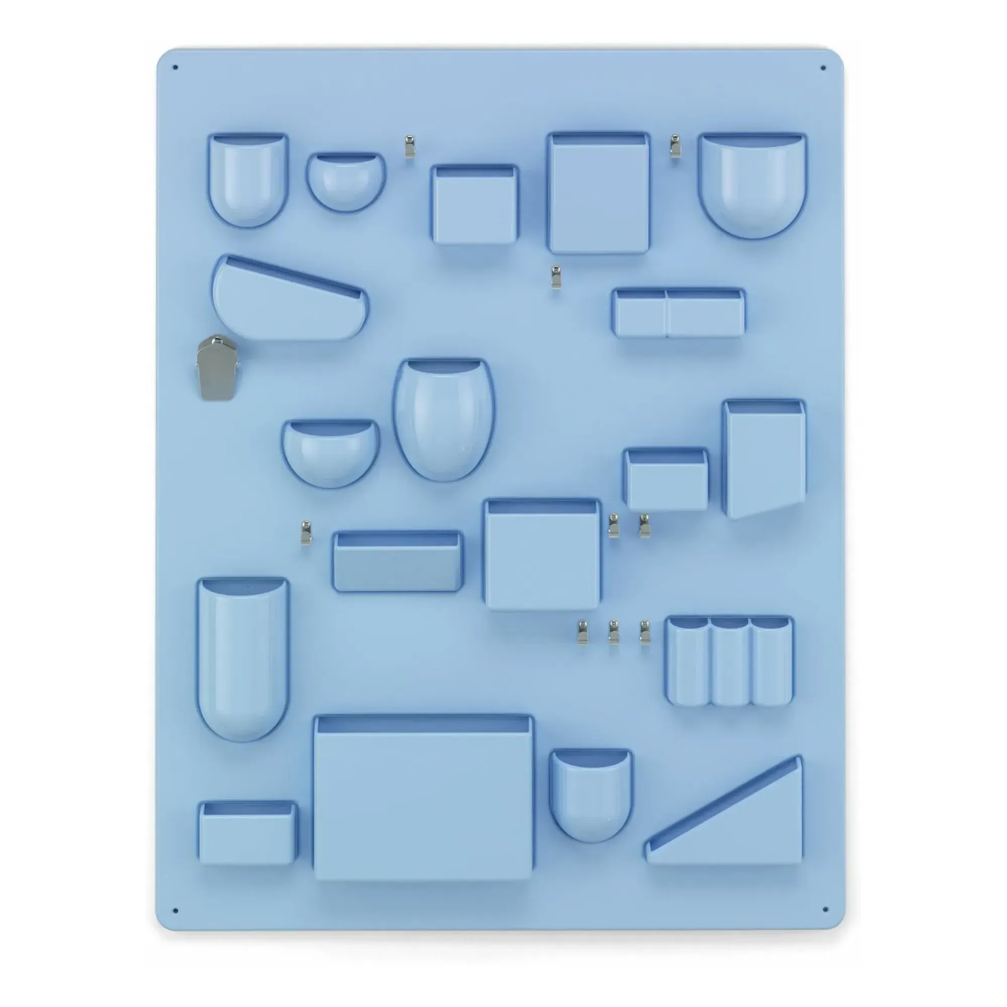 Uten.Silo RE I by Dorothee Becker Wall Organiser - Sky Blue, ABS Plastic product