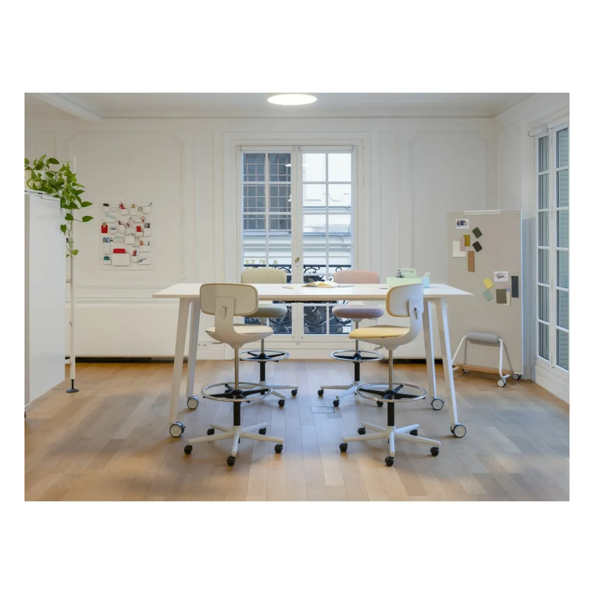 Uten.Silo RE I by Dorothee Becker Wall Organiser - White, Recycled ABS alternate view