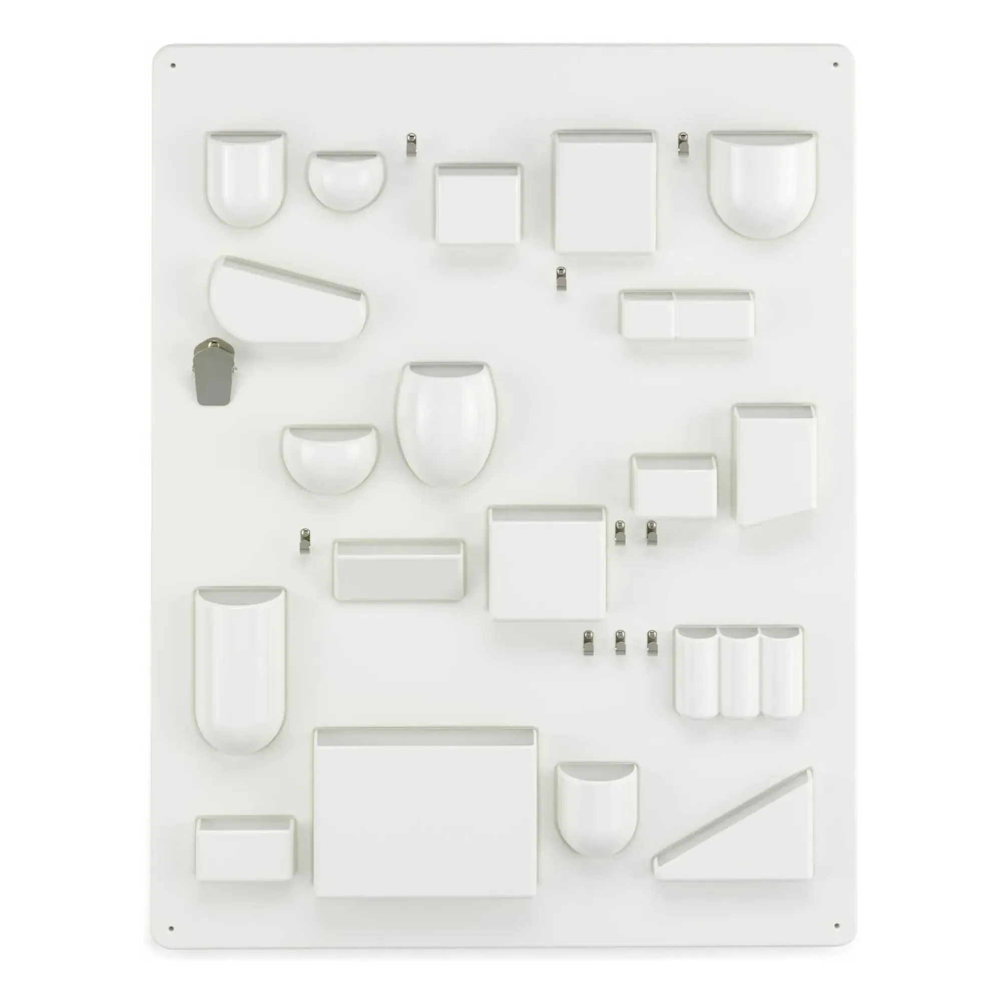 Uten.Silo RE I by Dorothee Becker Wall Organiser - White, Recycled ABS product