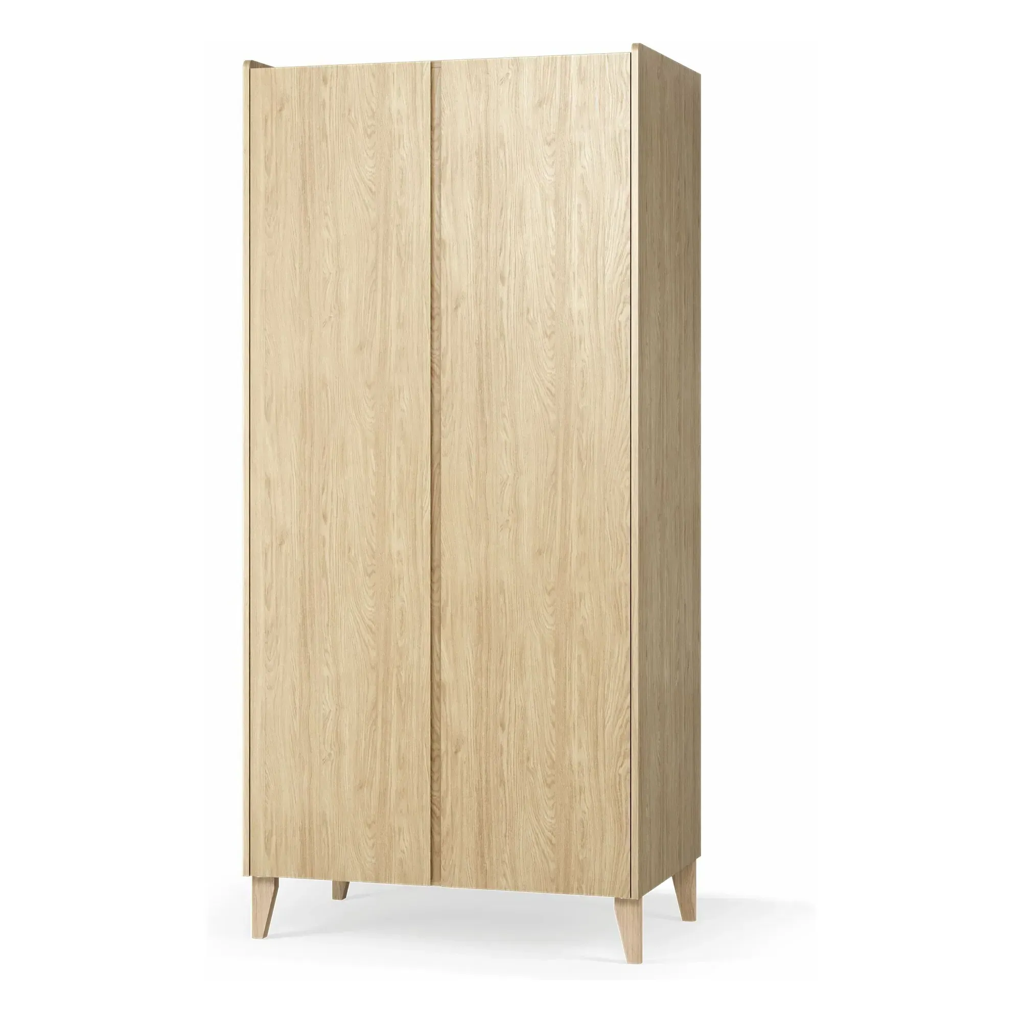 Muve 2-Door Wardrobe with LED Lighting - Oak product
