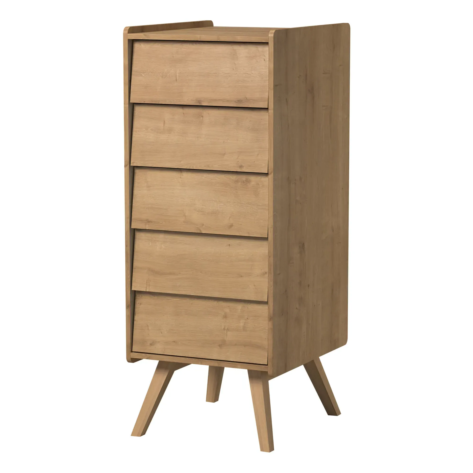Vintage Vox 5-Drawer Dresser - Oak product