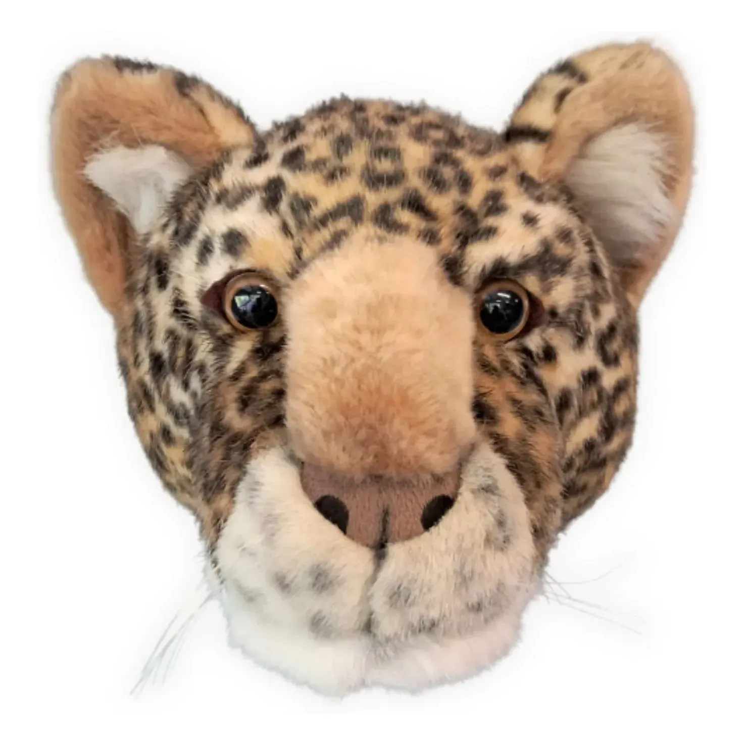 Leopard Trophy Wall Decoration - Brown, Polyester product