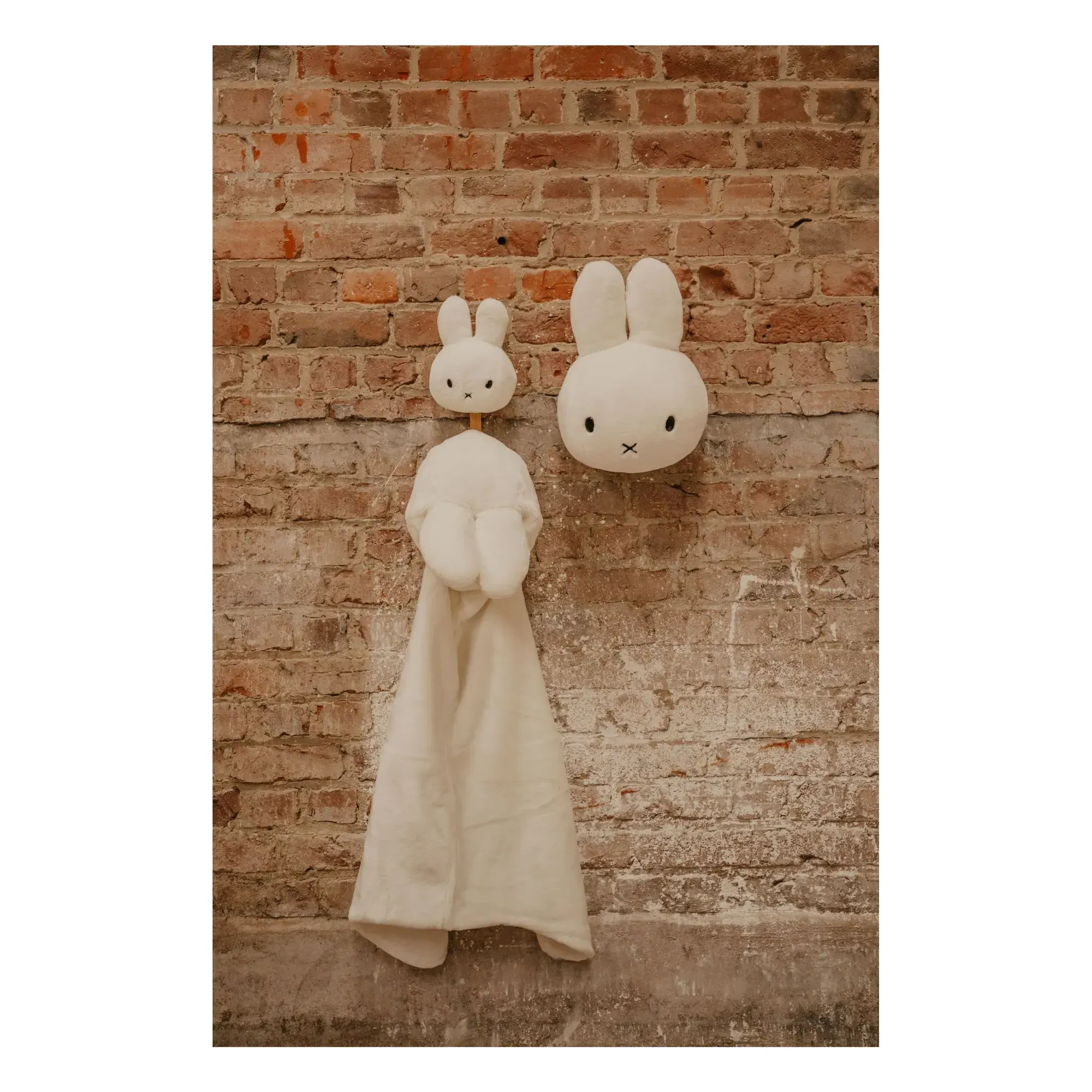 Miffy Wall Trophy Plush - White alternate view