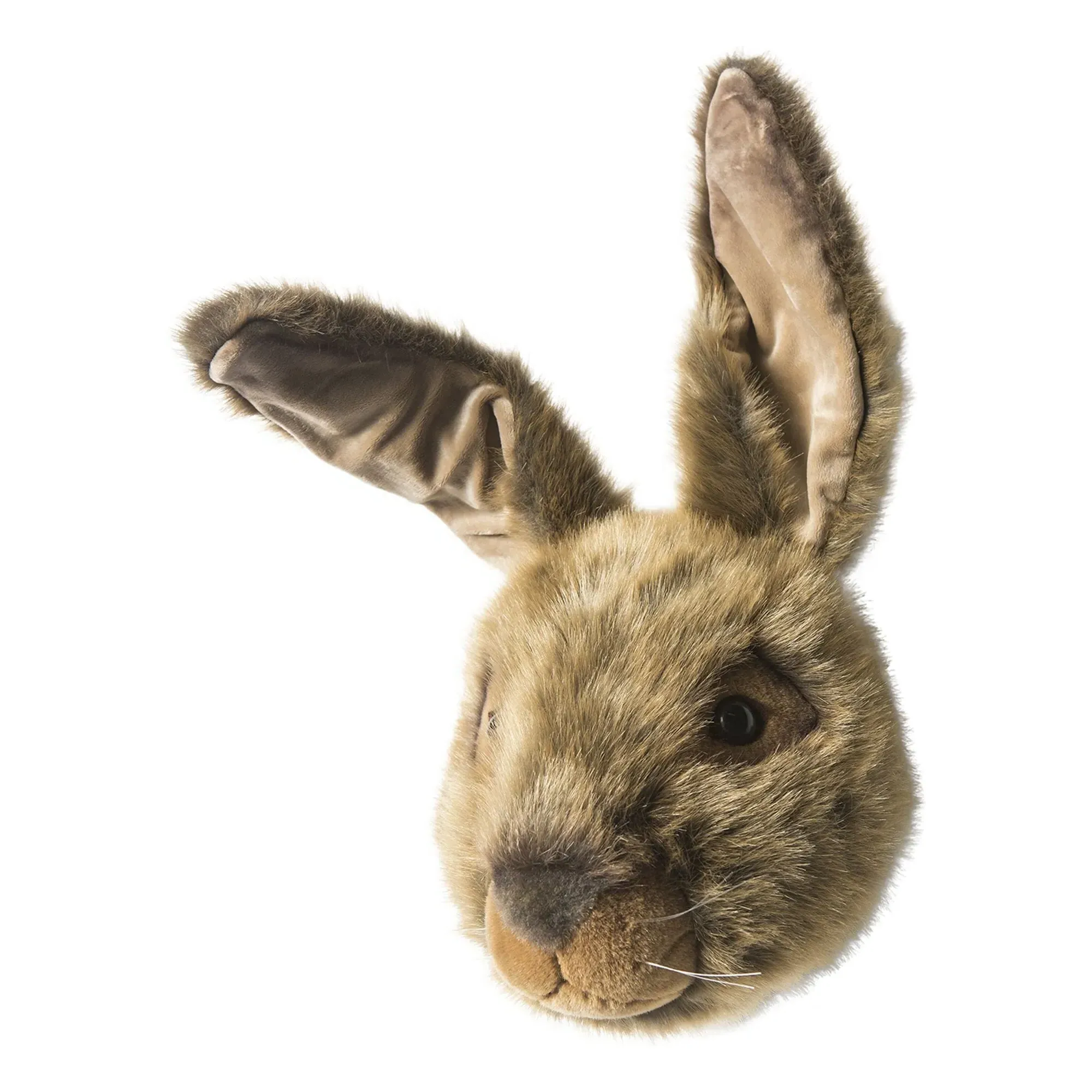 Wild & Soft Hare Wall Trophy - Brown, Polyester alternate view