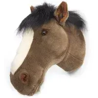 Wild & Soft Horse Wall Trophy - Brown alternate view