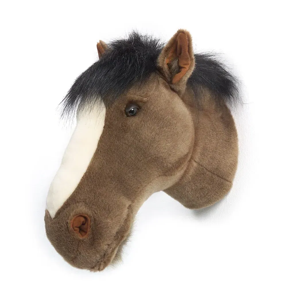 Wild & Soft Horse Wall Trophy - Brown product