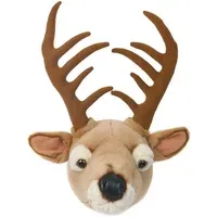 Wild & Soft Stag Trophy Soft Toy - Beige, Polyester alternate view