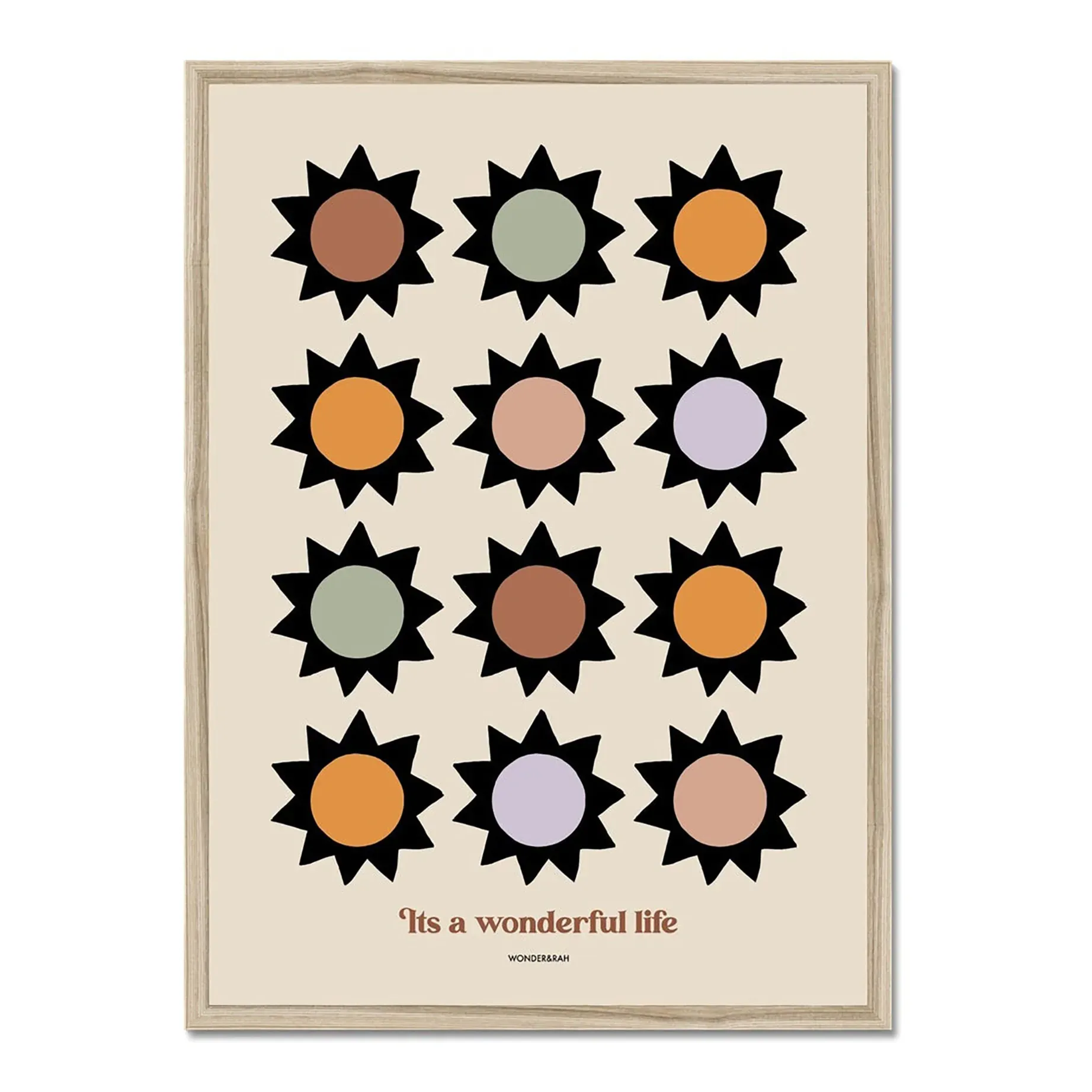 It's a Wonderful Life Wall Poster - Multicoloured, Paper product