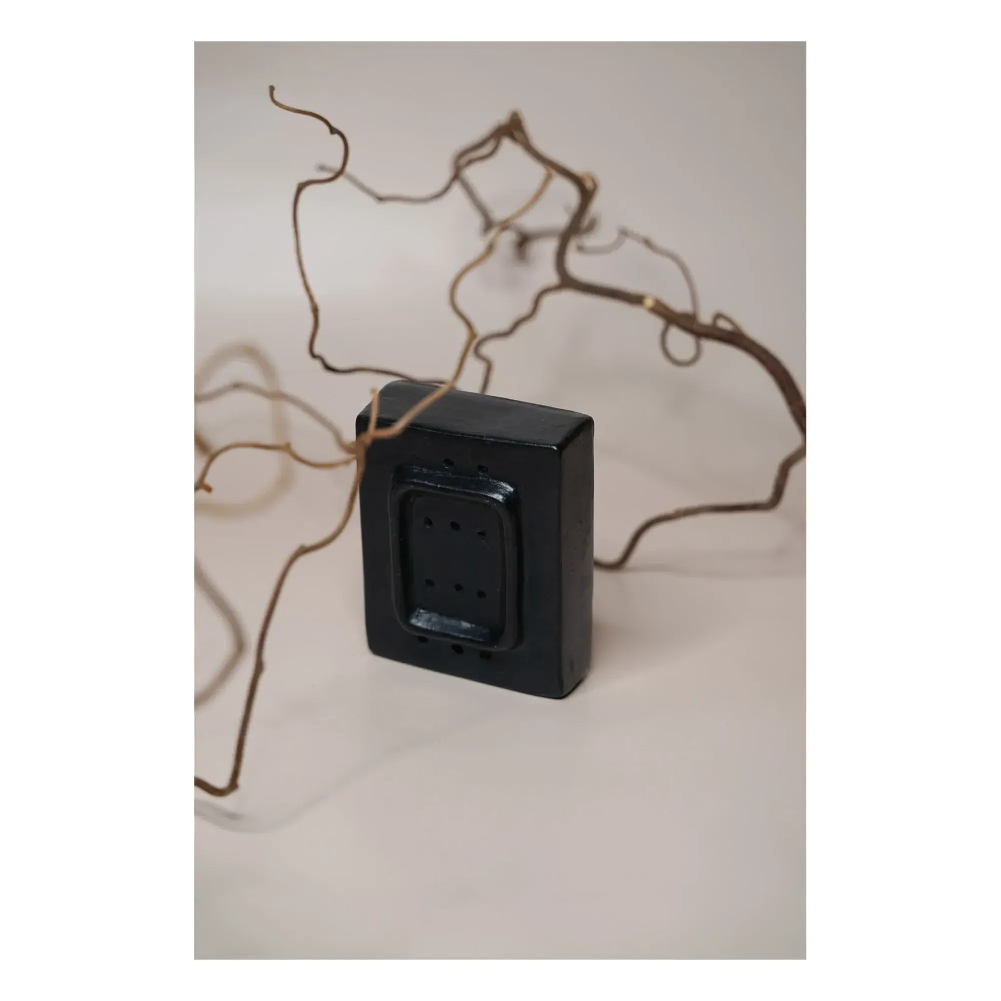 Terracotta Soap Dish - Black, Terracotta product
