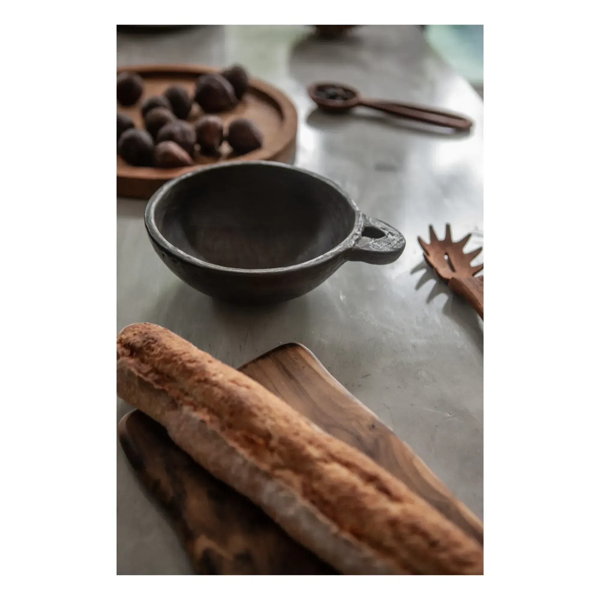 Woodmata Terracotta Bowl - Natural, Wood alternate view