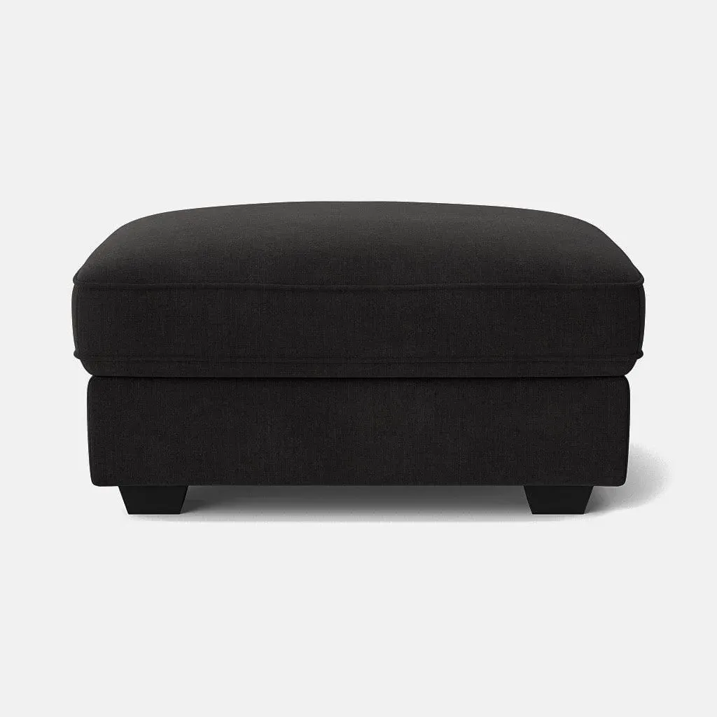 Bloomsbury Small Footstool - Rooftop, Chenille product