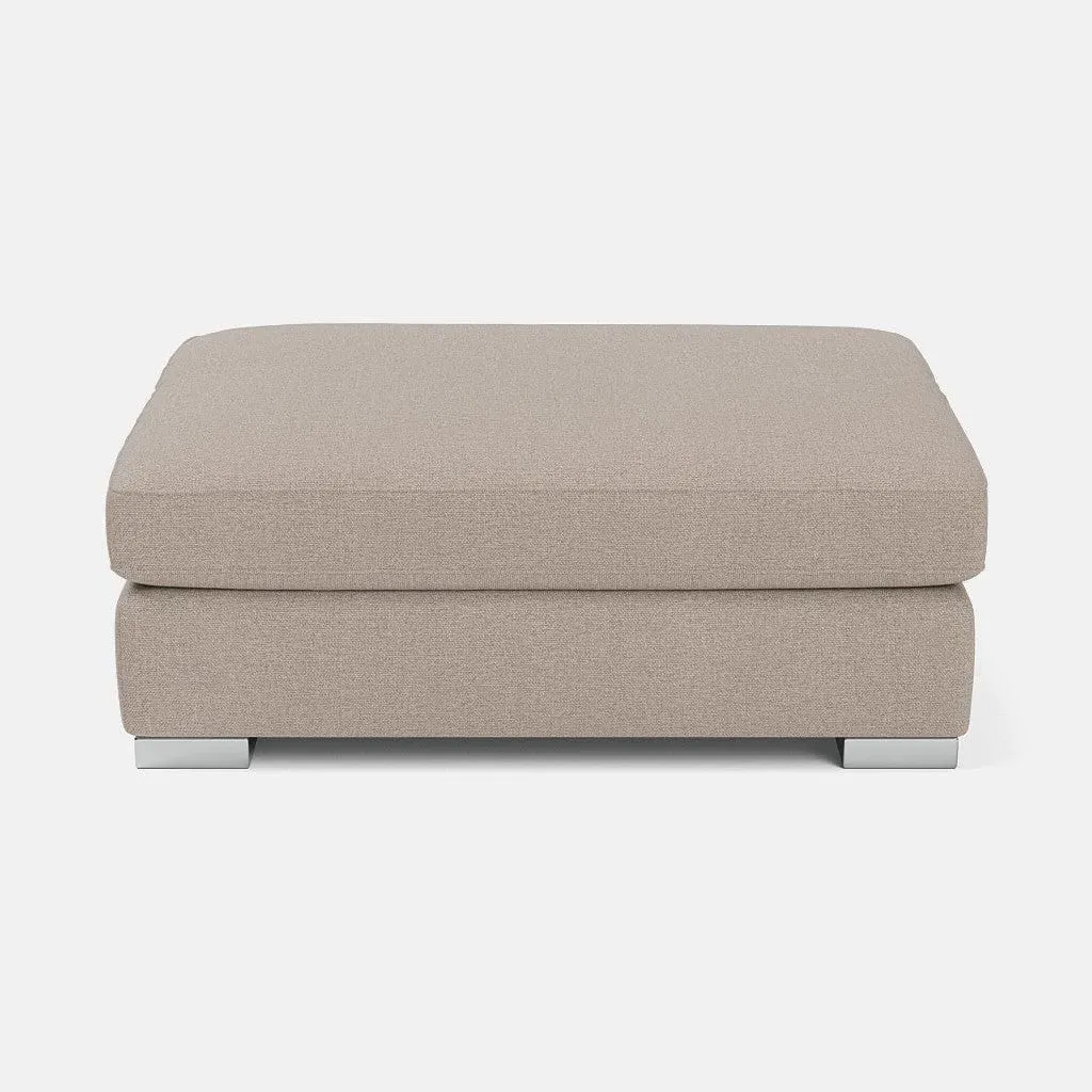 Chiswick Footstool - Desert Sand, Chenille product