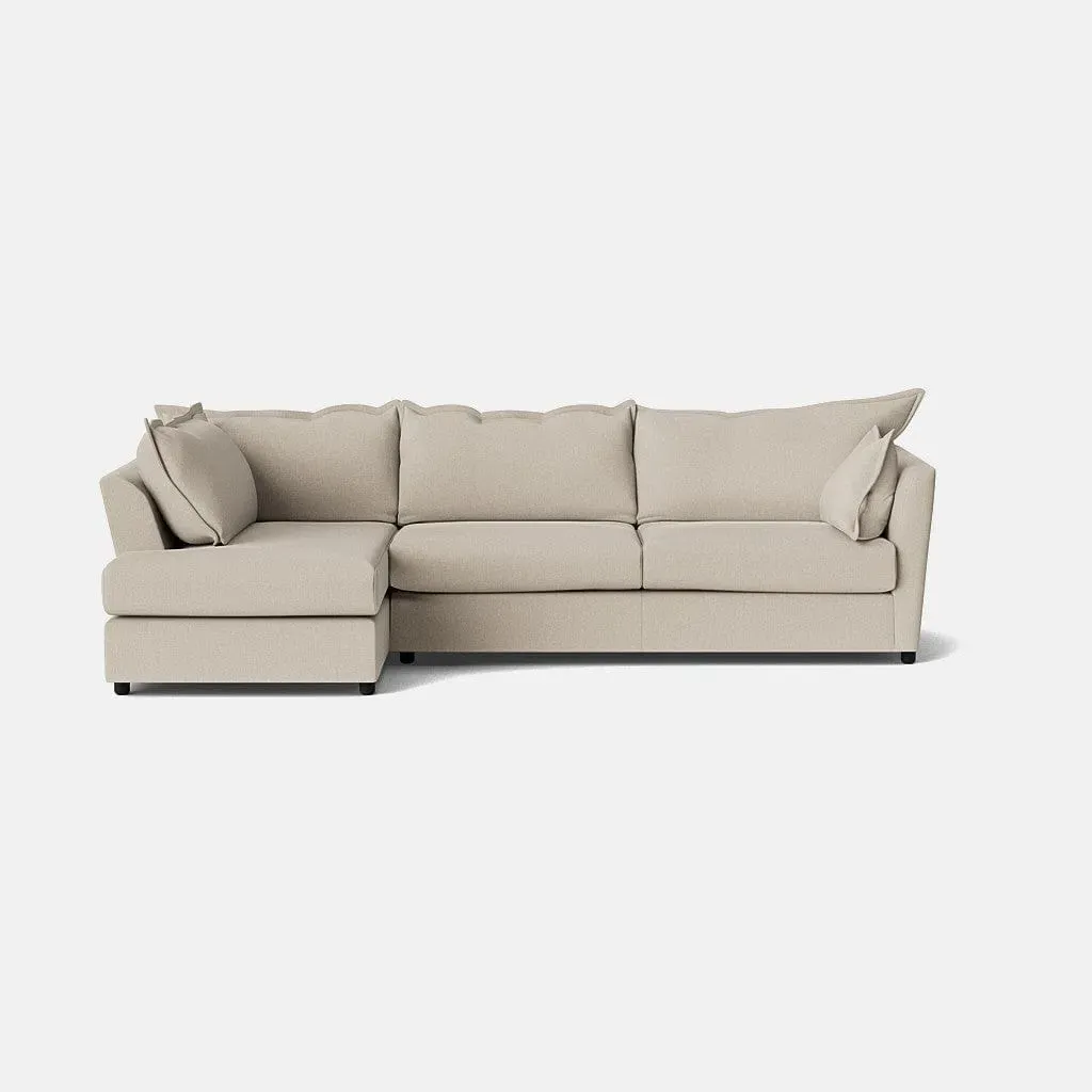 Dorchester Right Corner Sofa - Meringue, Woven product