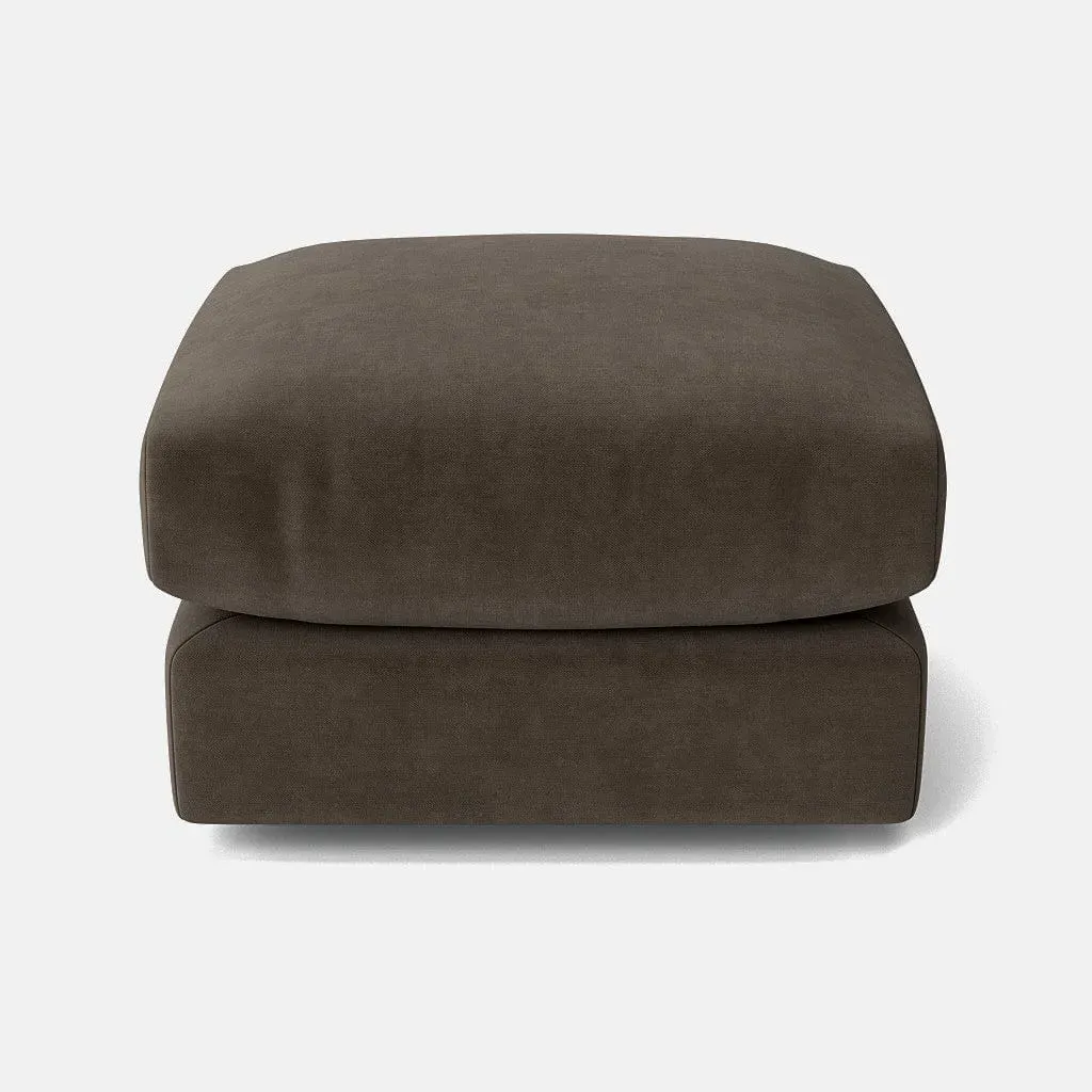 Dreamer Footstool - Moody Mocha, Chenille product