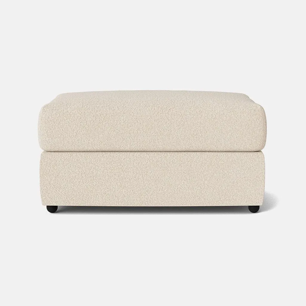 Hatton Footstool - Sandcastle, Chenille product