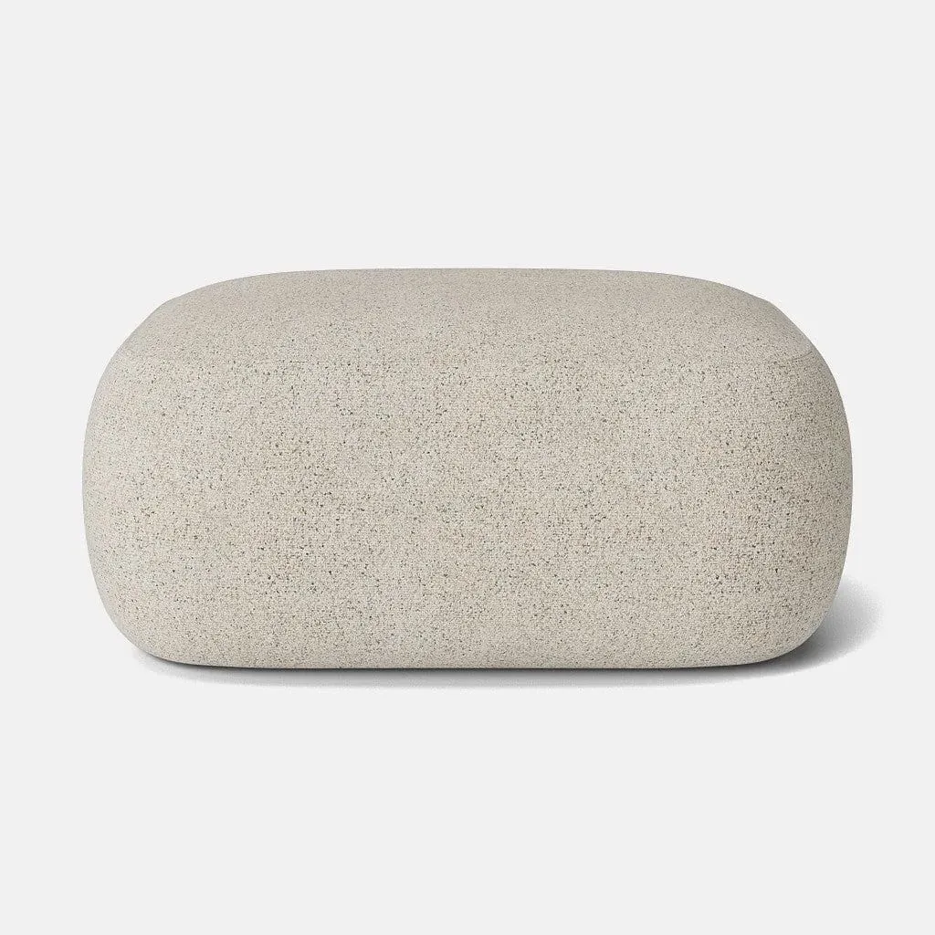 Hoxton Footstool - Dusty Cream, Boucle product