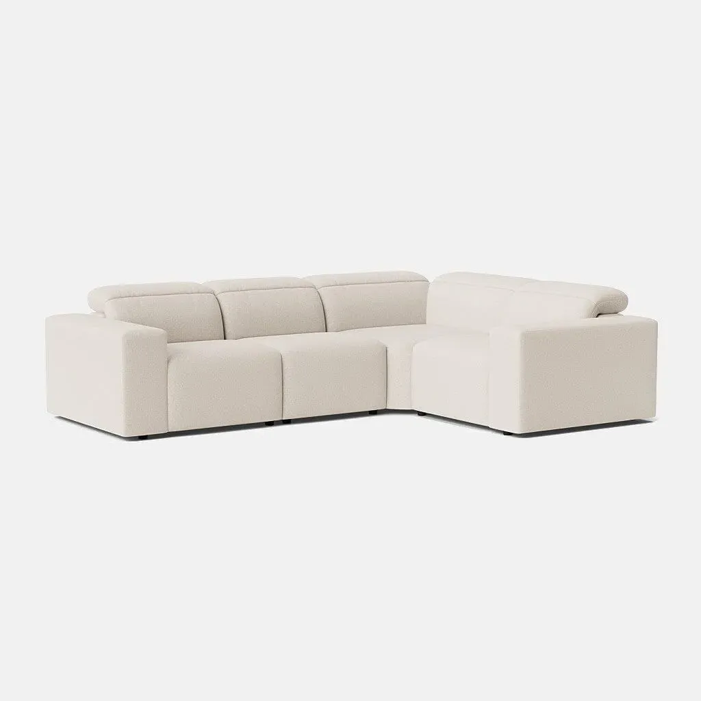 Juno Left Corner Motion Sofa - Quiet Shore, Boucle product