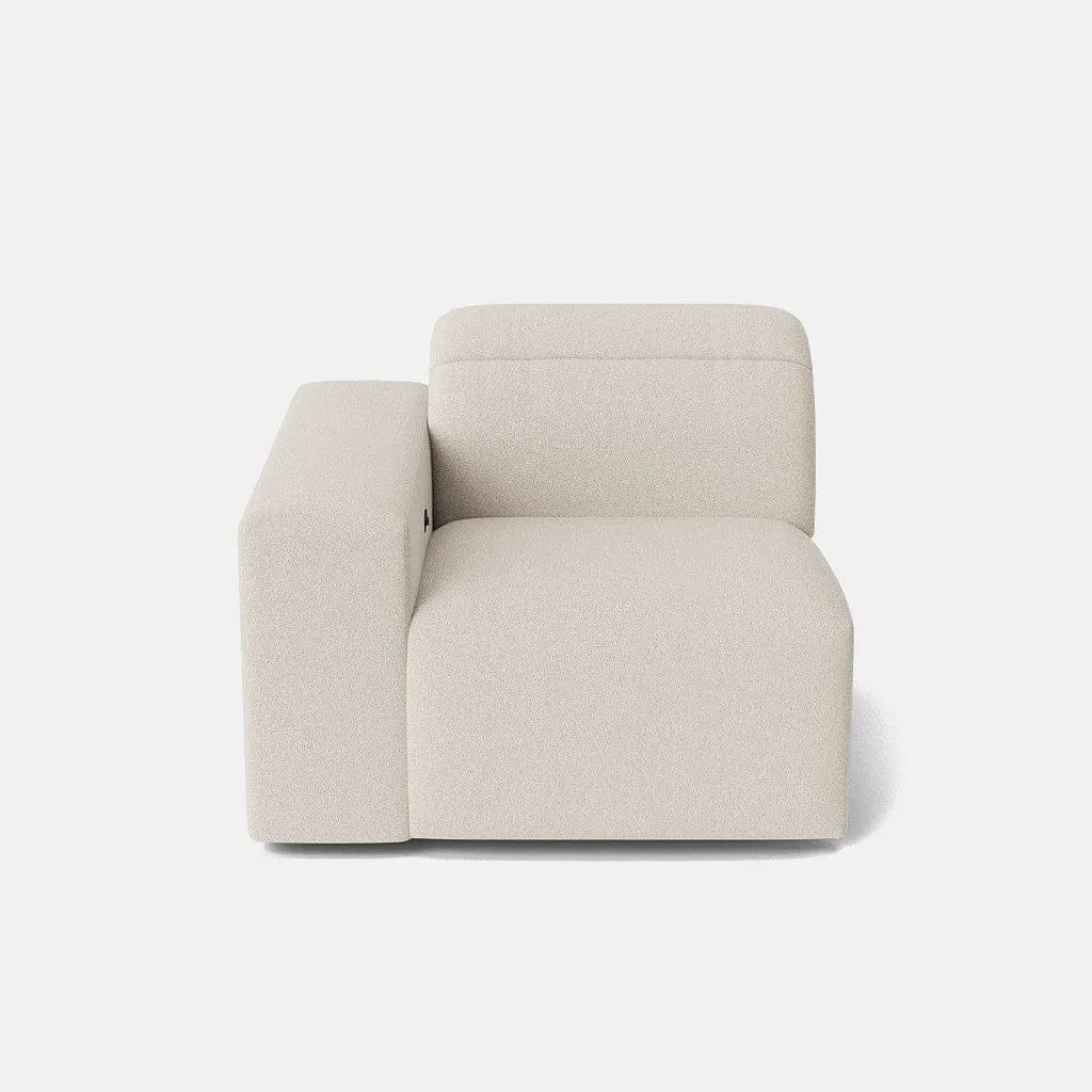 Juno Right Motion Arm Piece - Quiet Shore, Boucle product