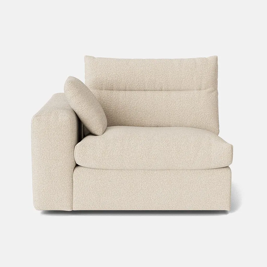 Marnie Right Piece Sofa - Sandcastle, Textured Chenille product