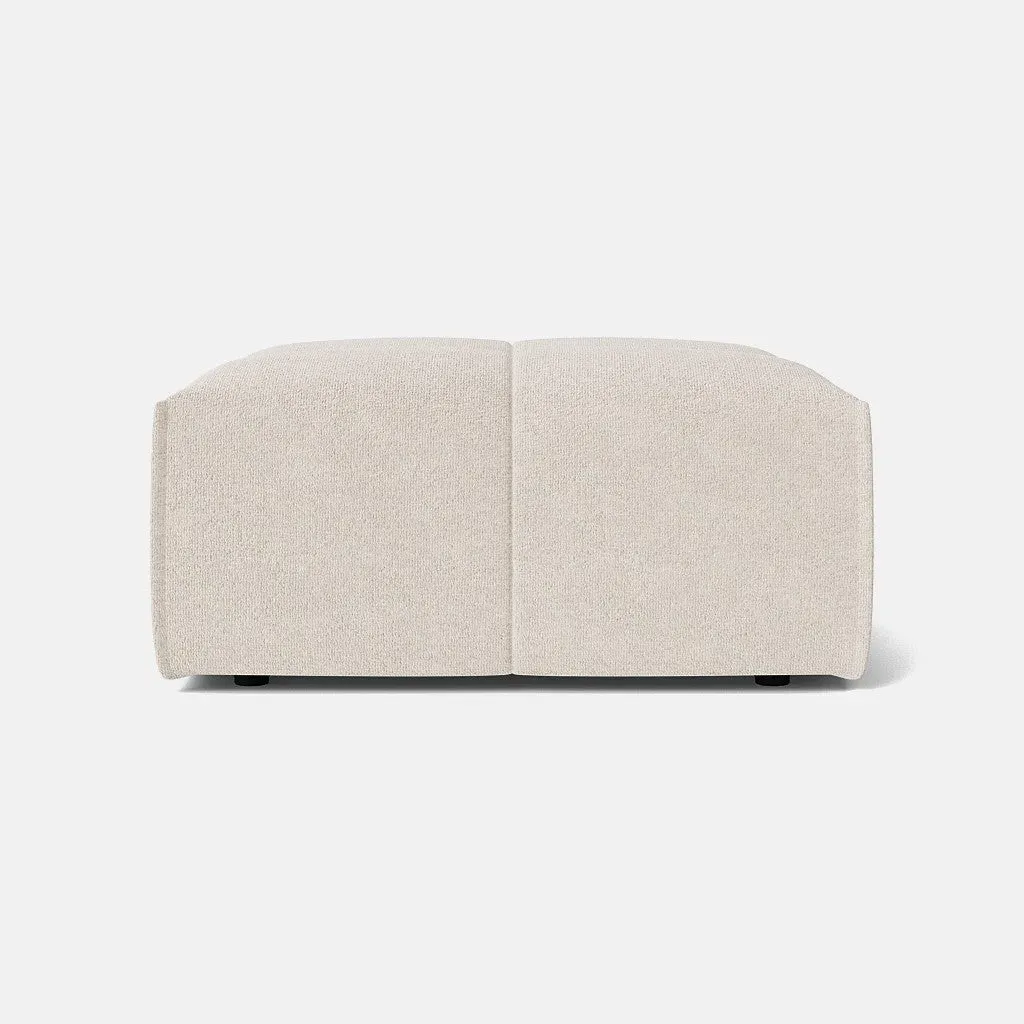 Nala Footstool - Champagne Haze, Chenille Boucle product