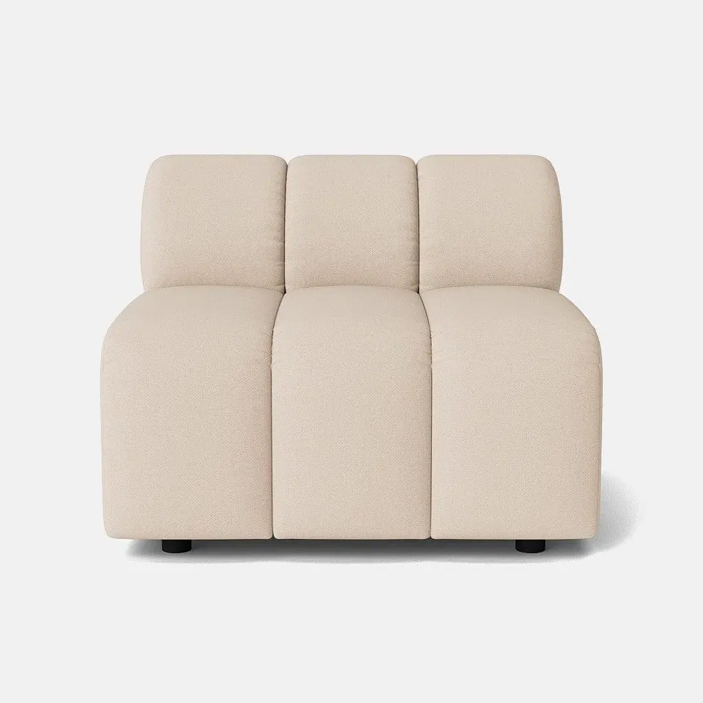 Nobu Chenille Single Piece Sofa - Soft Cloud product