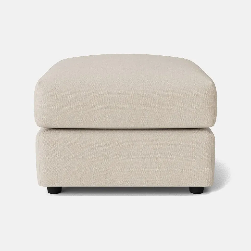 Palermo Footstool - Cream, Chenille product