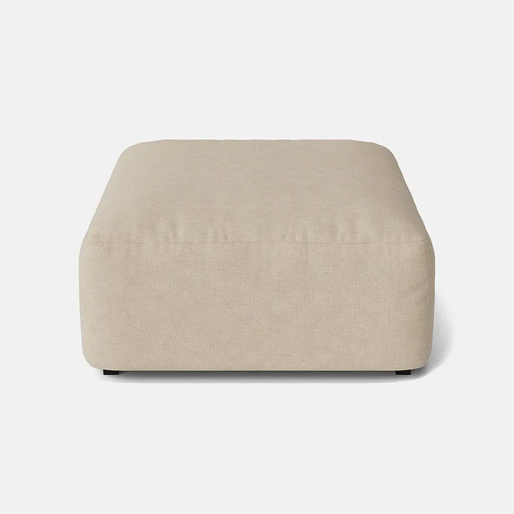 Stamford Footstool - Desert Mirage, Soft Woven Texture product