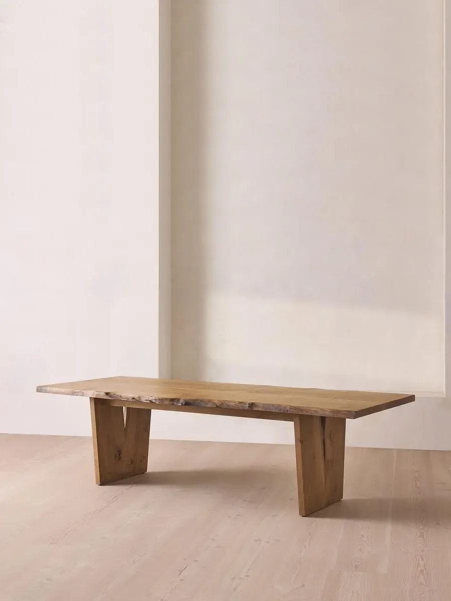 Calne Dining Table - Golden Oak, Pippy Oak by Soho Home