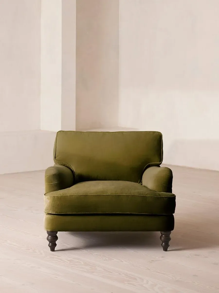 Arundel 2-Seater Loveseat - Olive, Velvet product