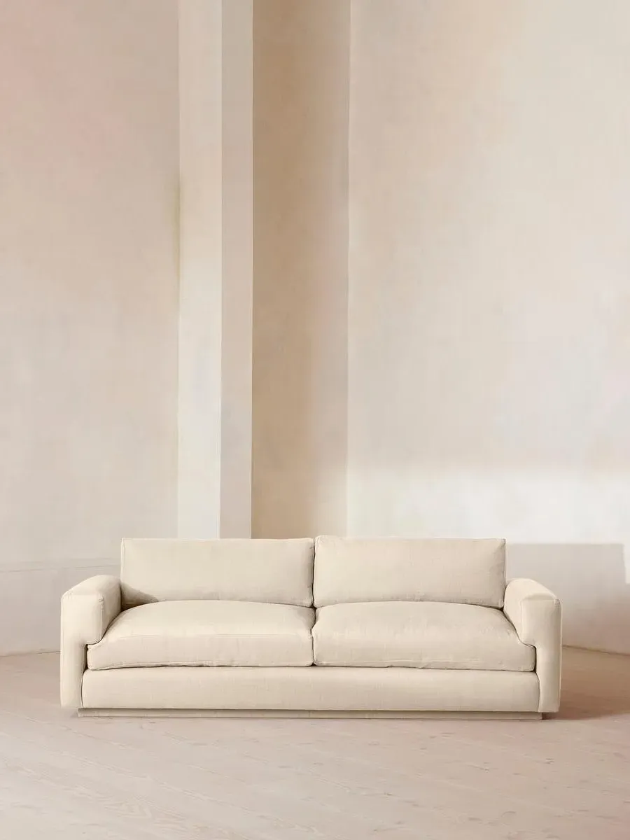 Mossley 3-Seater Sofa - Bisque, Linen product