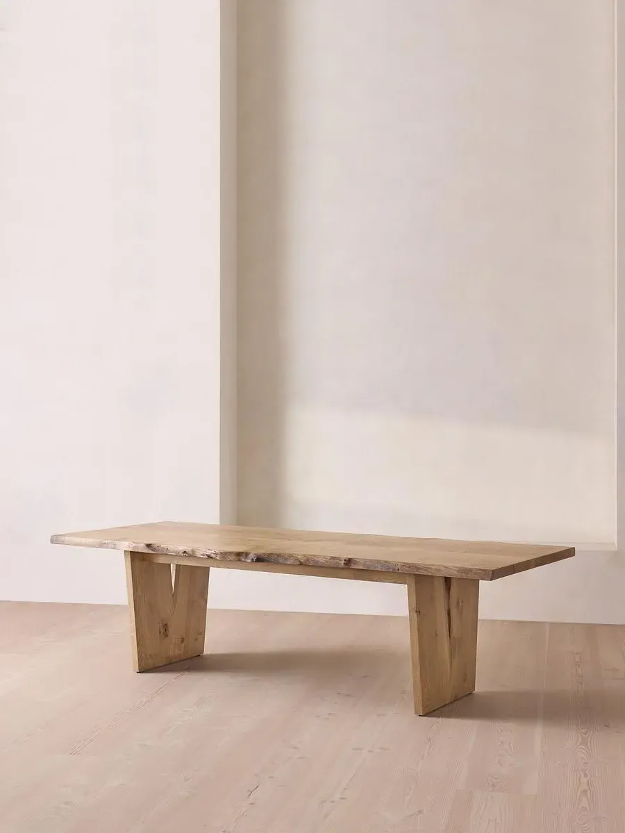 Calne Dining Table - Light Oak, Pippy Oak by Soho Home