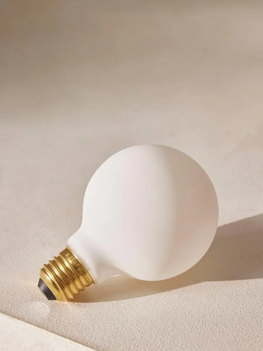 Tala Porcelain II 6W LED Bulb - Matt White, Glass