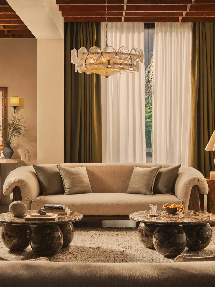 Aden 3-Seater Sofa - Linen product