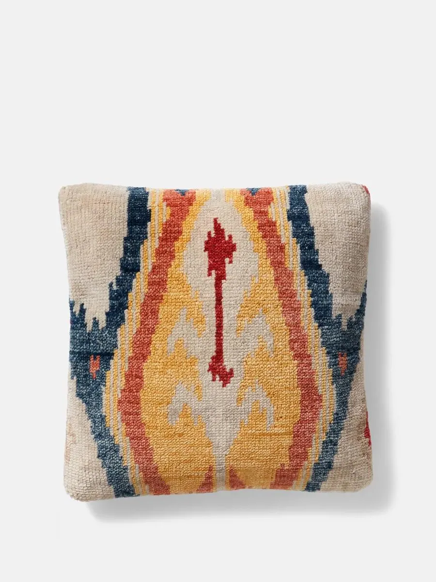 Alderton Square Cushion - Rust, Wool product