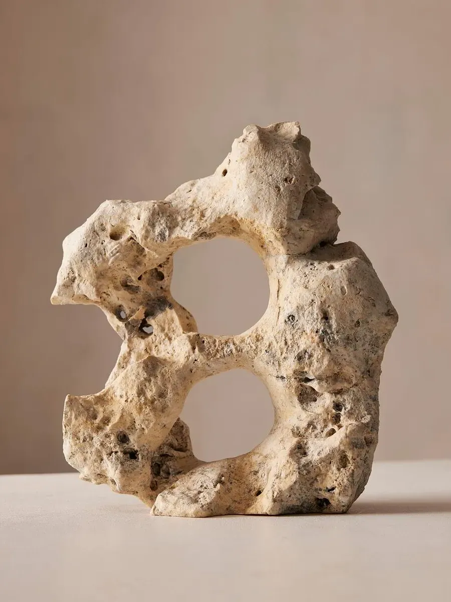 Anderson Marble Décor Sculpture - White product