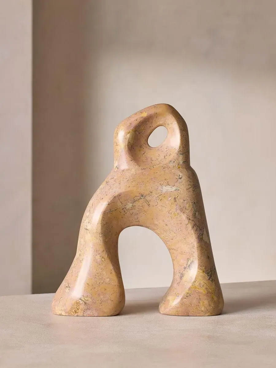 Anderson Sculptural Arch - Red Marble by Soho Home