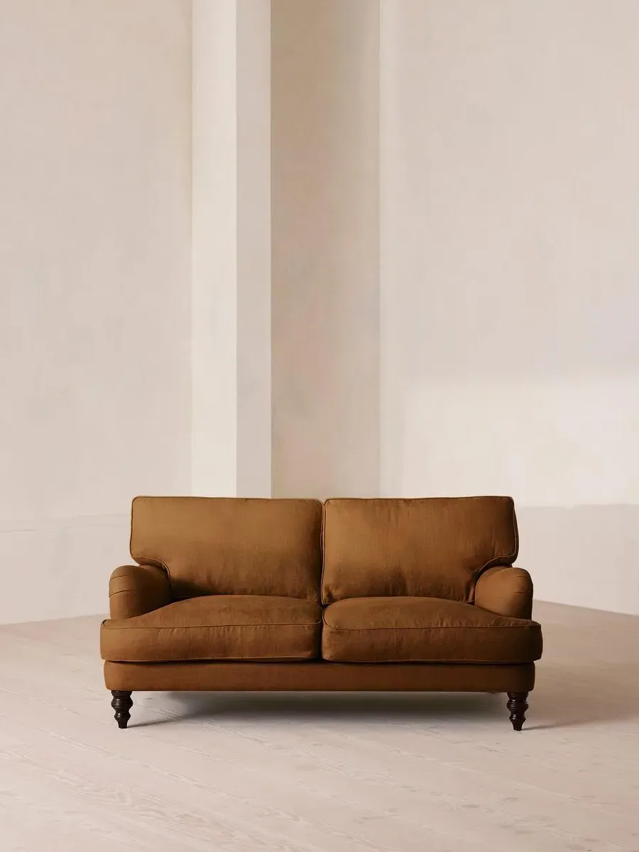 Arundel 2-Seater Sofa - Terracotta, Linen by Soho Home