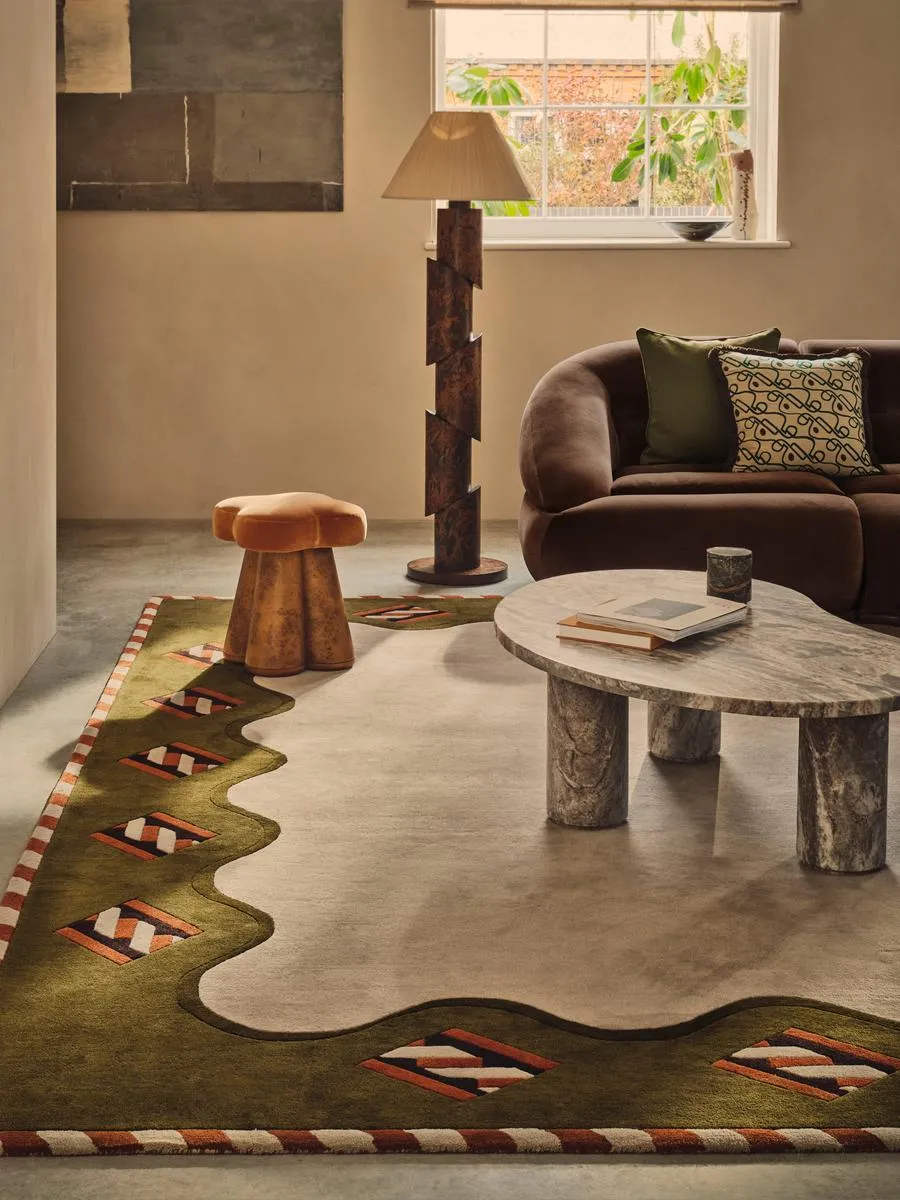 Atticus Rug Swatch - Hand-Tufted, Pure Wool product