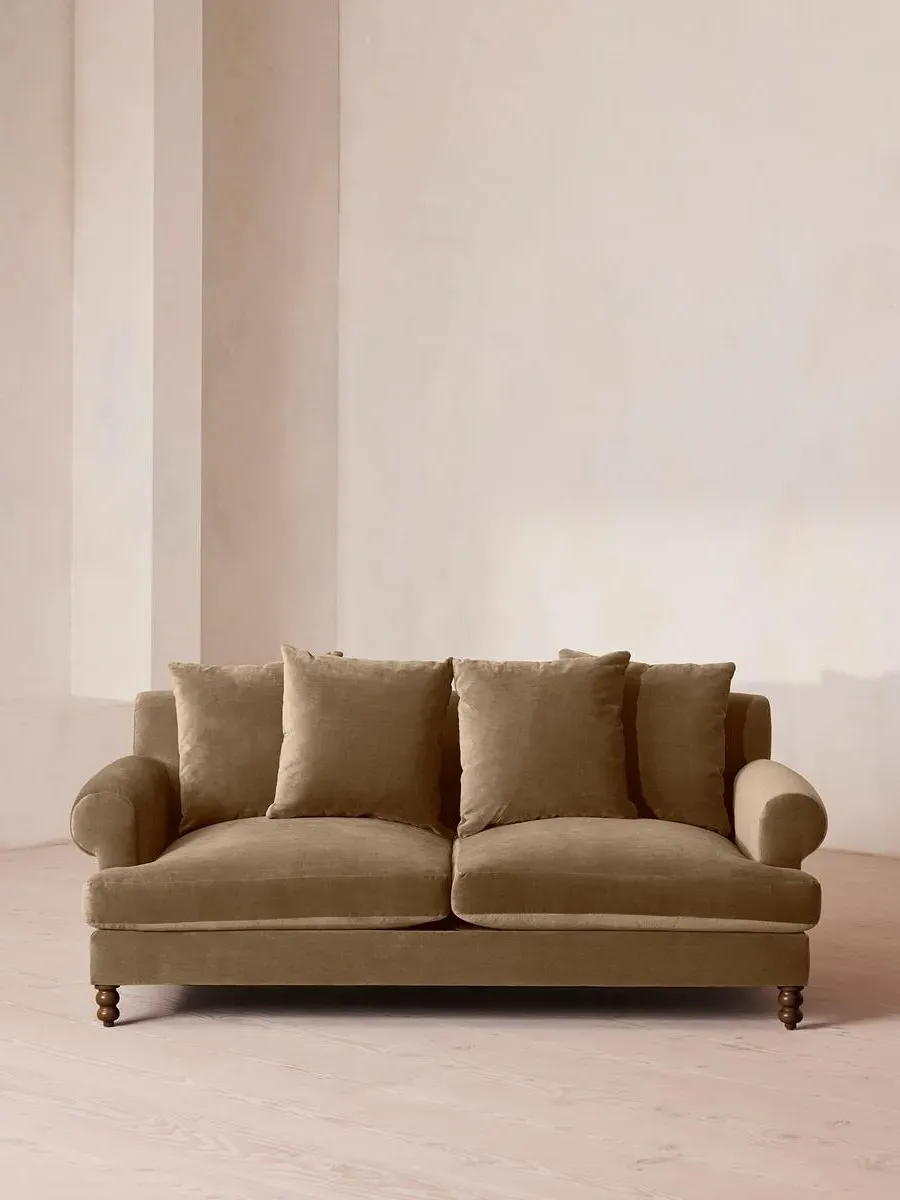Audrey 2-Seater Sofa - Truffle, Velvet product