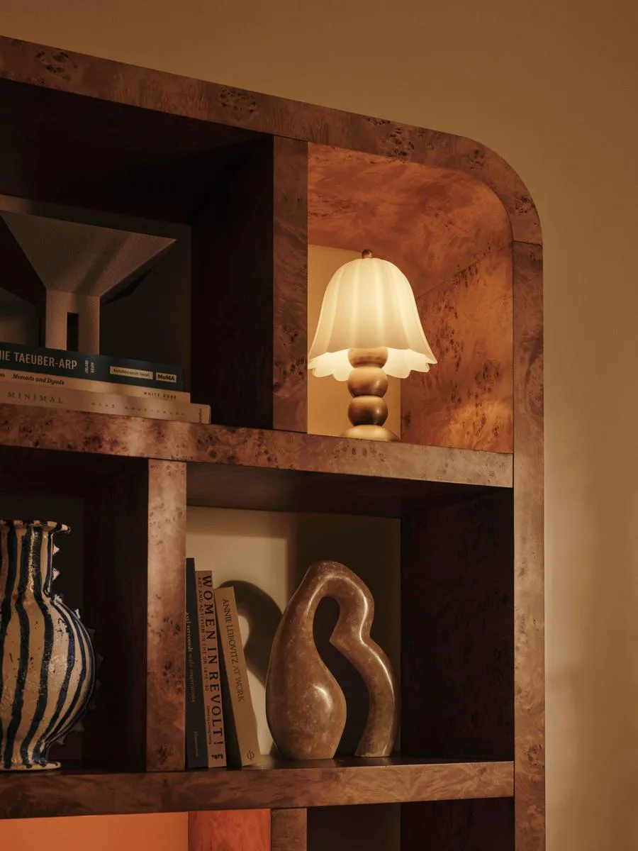 Baylee Portable Lamp - Brass, Glass product
