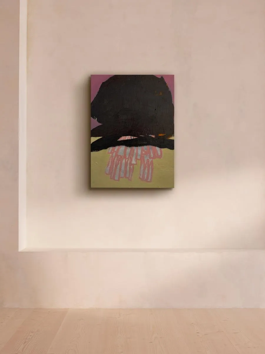 Bear by Henry Ward Oil on Linen Canvas Artwork product
