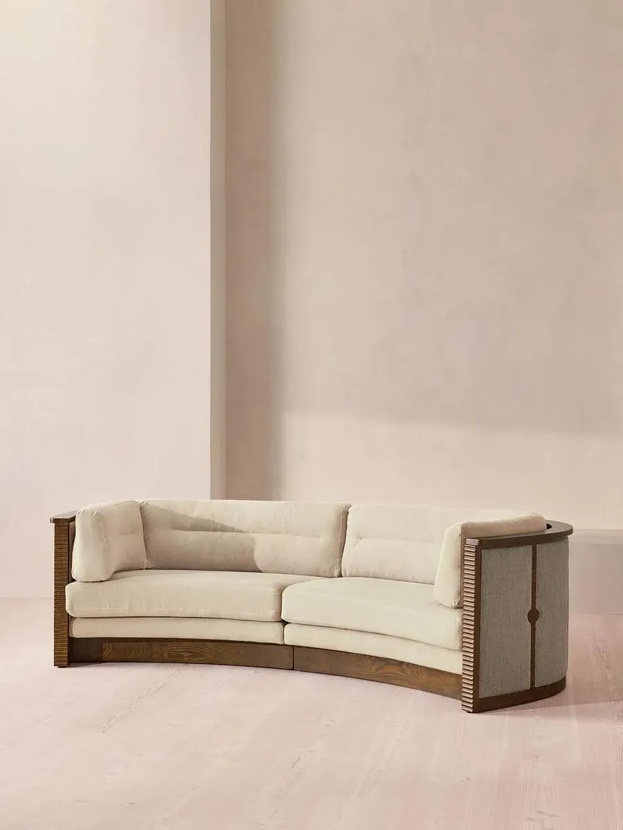 Belmont 3-Seater Sofa - Bisque, Linen product