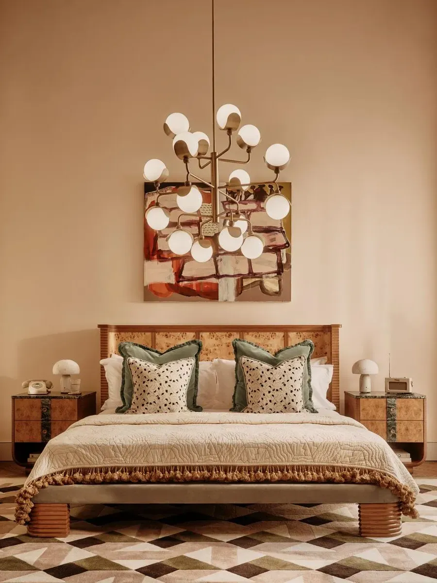 Belmont King Size Bed Frame - Truffle, Velvet product