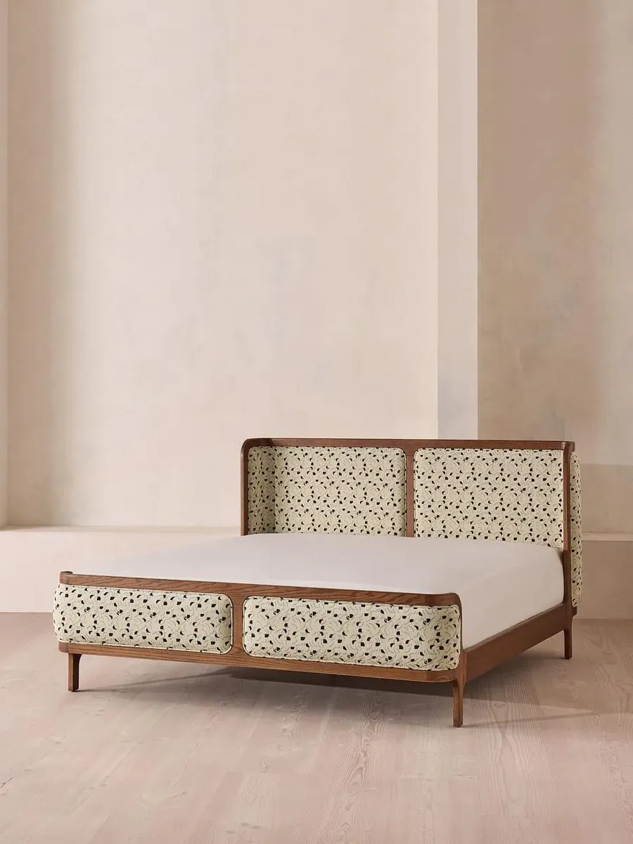Belsa King Size Bed - Olia Jacquard product