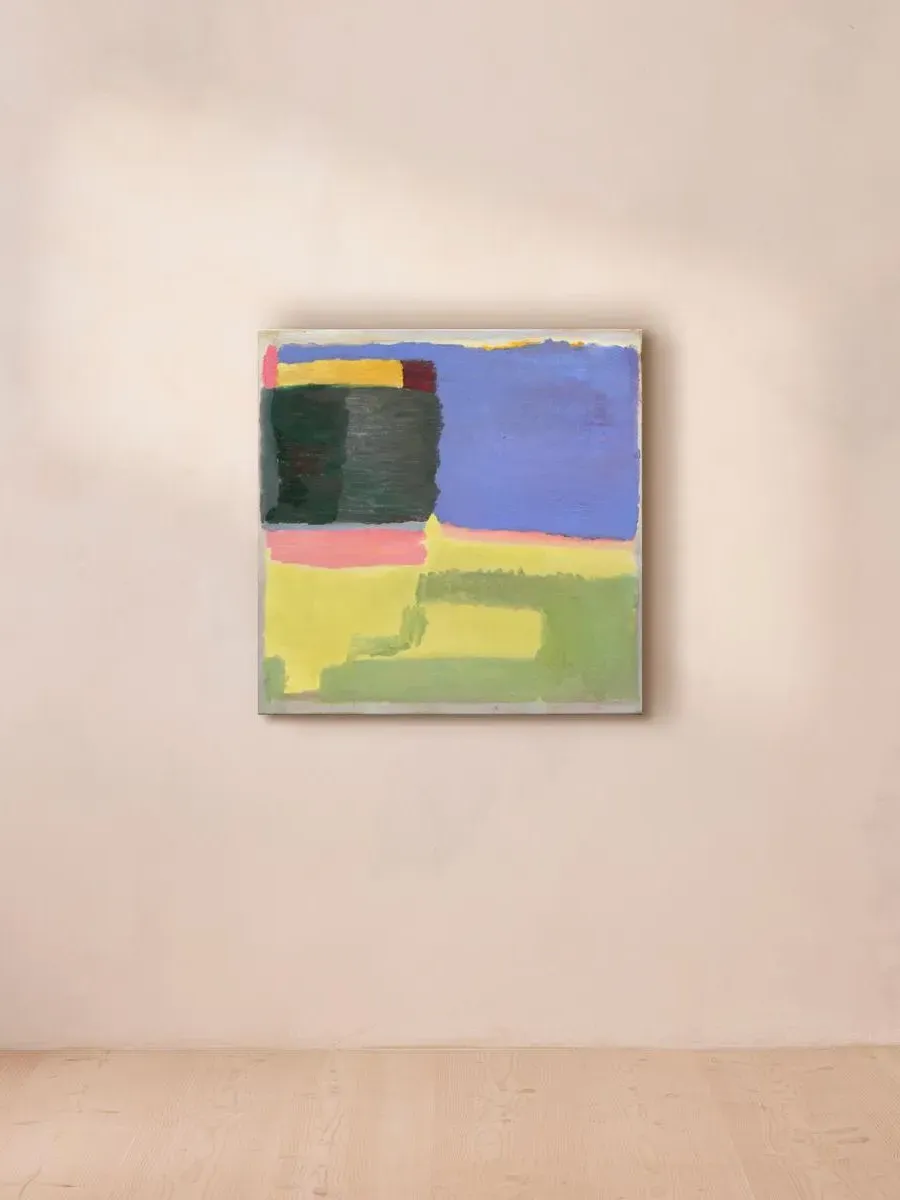Blue Sky by Andrew Crane Abstract Oil Painting by Soho Home