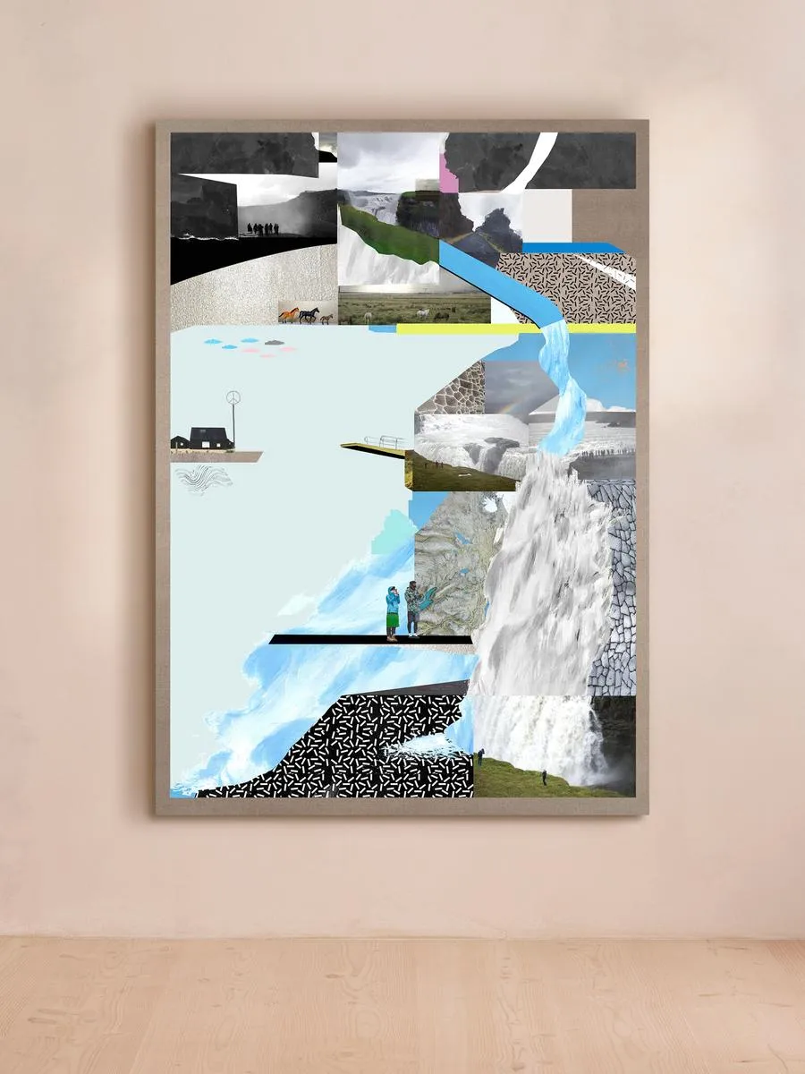 Bonnie and Clyde In Awe Of It All Screenprint by Soho Home