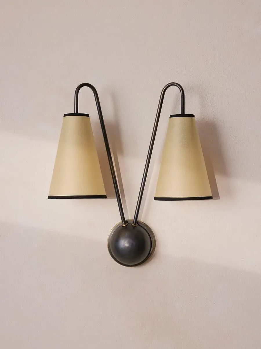Clarke Wall Light - Blackened Brass product
